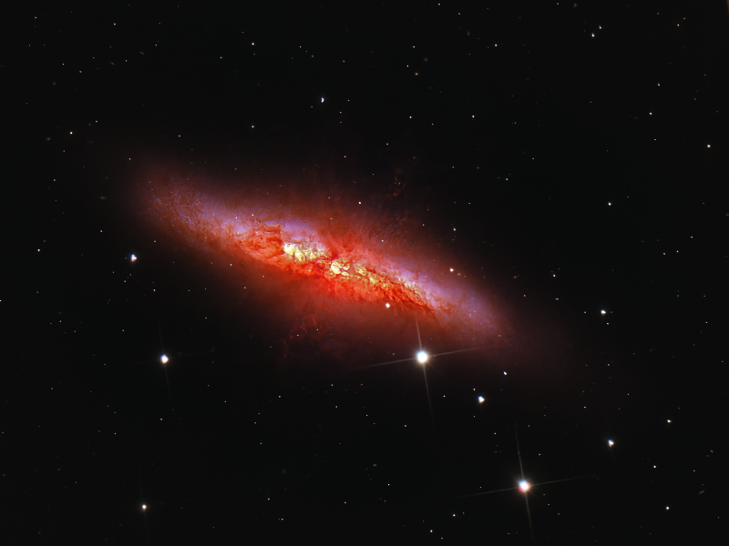La galaxie du Cigare